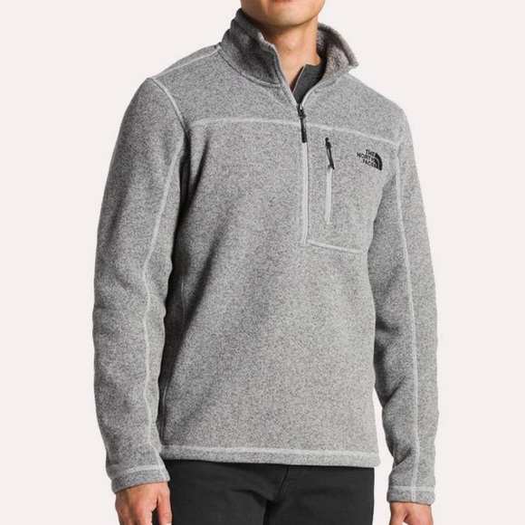 The North Face Gordon Lyons Half Zip pullover Sherpa Lined J - Picture 1 of 12